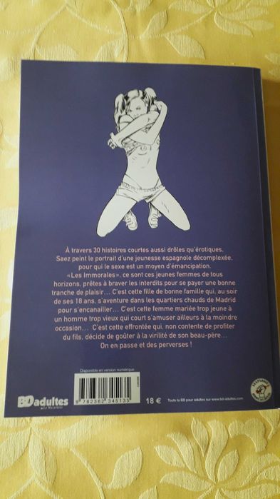 BD Erótica - Boccère/Saez/Ardem/Trif & Celestini - picante em francês