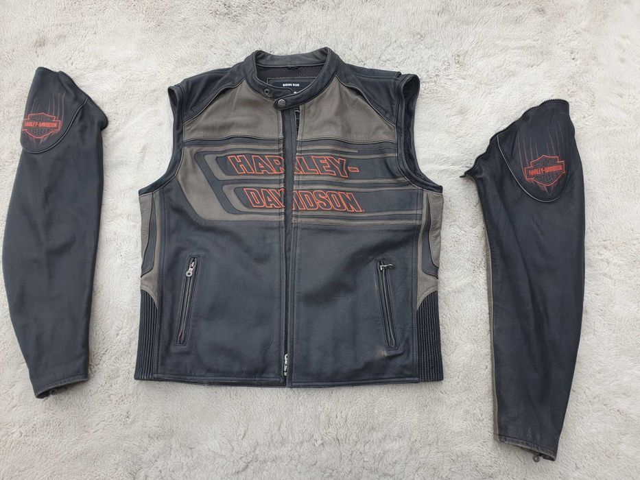 Harley Davidson XL kurtka motocyklowa modułowa ,kamizelka