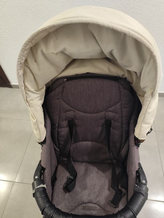 Безкоштовно має дефект Багатофункціональна дитяча коляска 2 в 1 - Invi