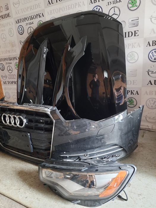 Бампер капот крило фара Audi A6C7 комплект Ауді А6