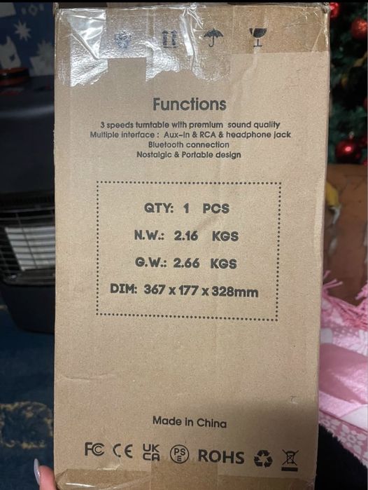 Gira discos retro RHOS