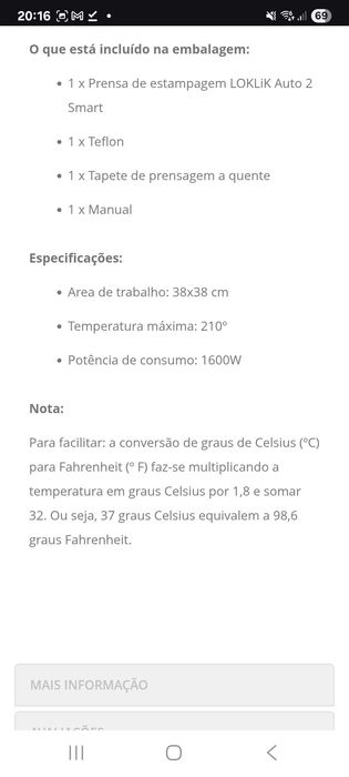LOKLiK ImPress Auto 2 Smart 38x38 Lilac - Nova Selada