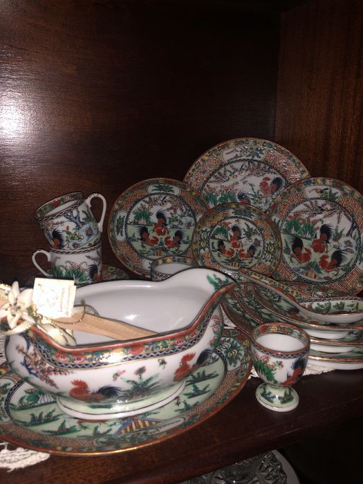 Serviço de loiça chinesa