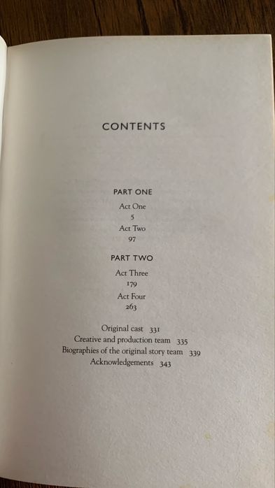 Livro Harry Potter and the cursed child