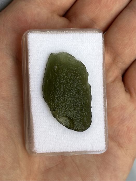 Mołdawit 4,92g - Chlum nad Malsi, Czechy