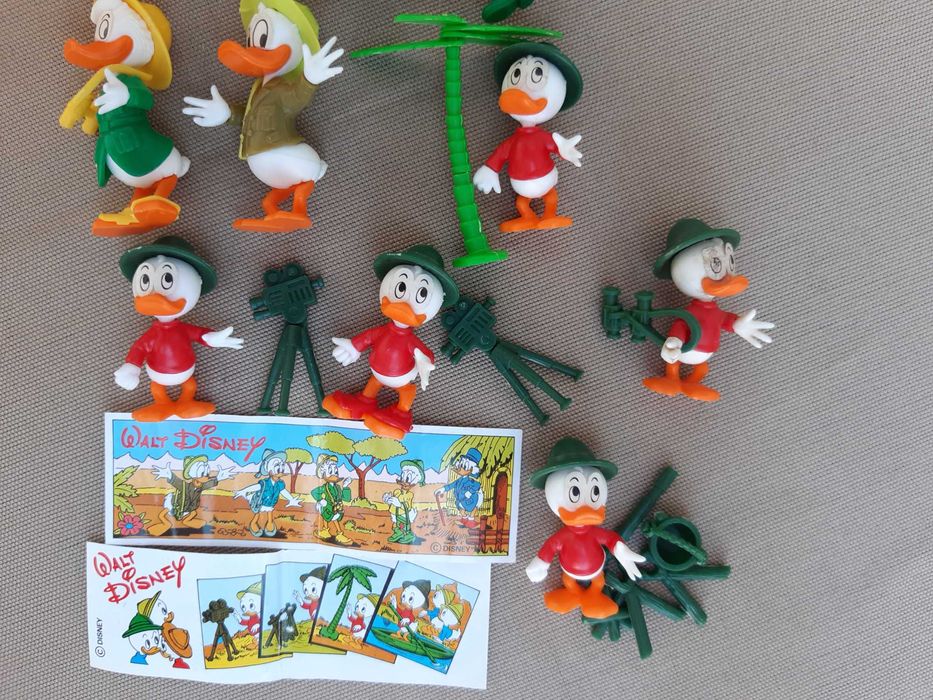 Kinder Surprise Donald e Amigos no Safari Antigos Anos 80