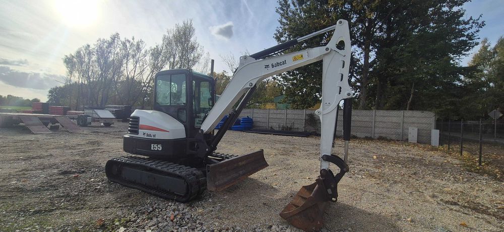 Minikoparka Bobcat e55 Pierwszy Właściciel