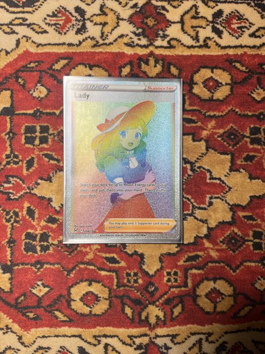 Karta pokemon -trainer -Lady-rainbow