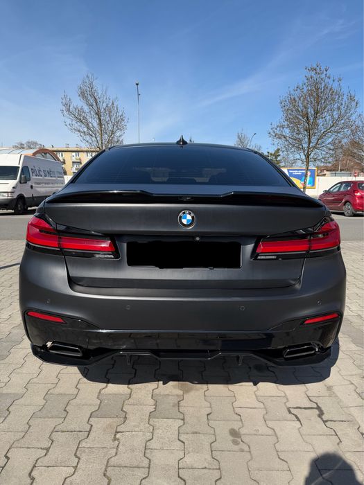 Продам дифузор накладку на задній бампер BMW G30 M paket з губою