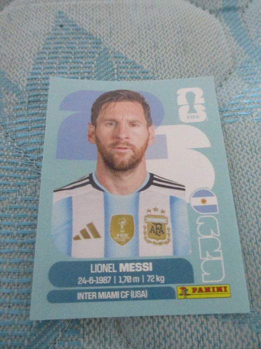 cromos mundial 2026 lionel messi
