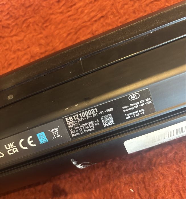 Bateria Bosh smart 500 gazelle