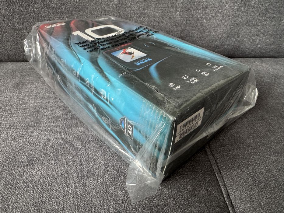 Kamera sportowa GOPRO HERO10 Black + Zestaw akcesoriów Hard Bundle Nowa