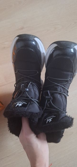Śniegowce Leaf dla dziewczynki