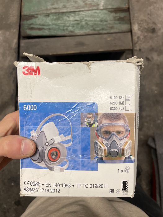 maska 3M 6100 rozmiar S