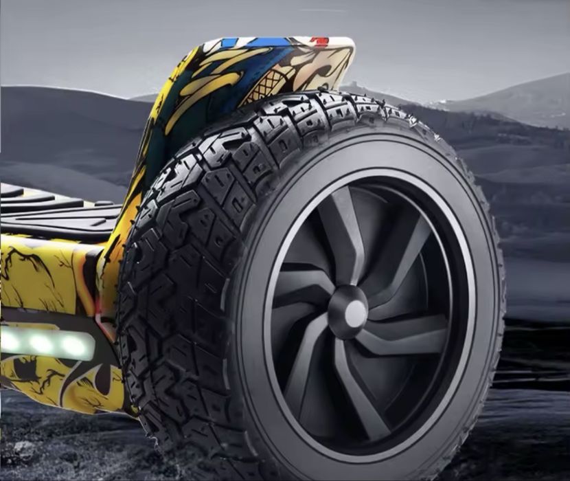 Hoverboard Skate Elétrico 8.5" Original Led Bluetooth Offroad