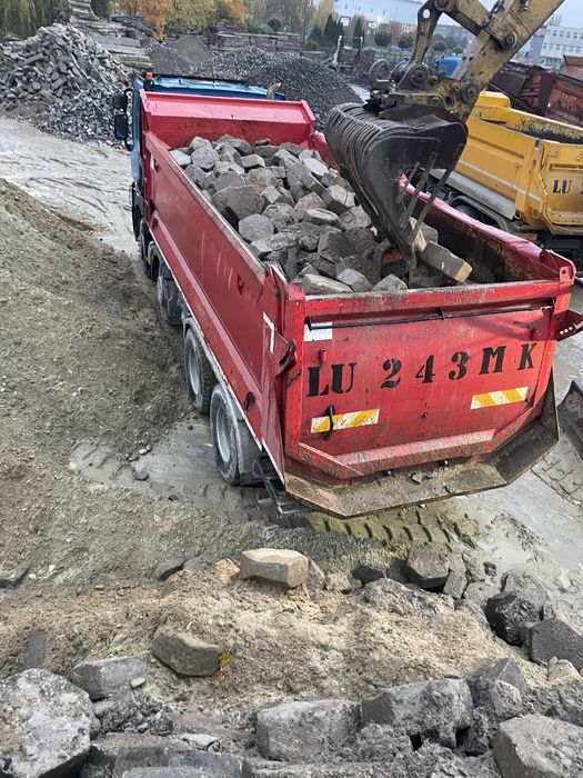 Gruz asfaltowy , betonowy , kruszywo drogowe