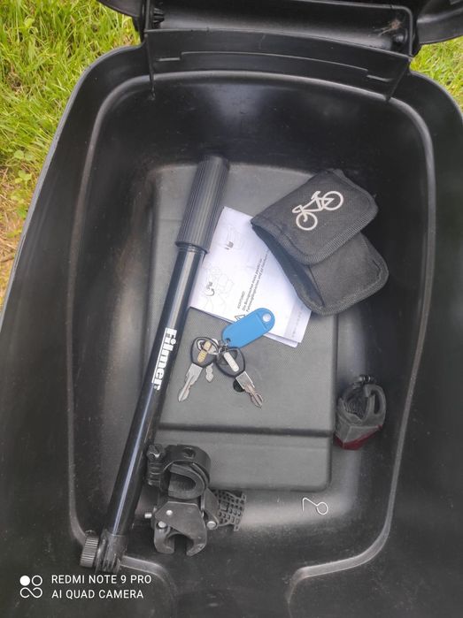 Elektryczny składany  rower marki erädle
