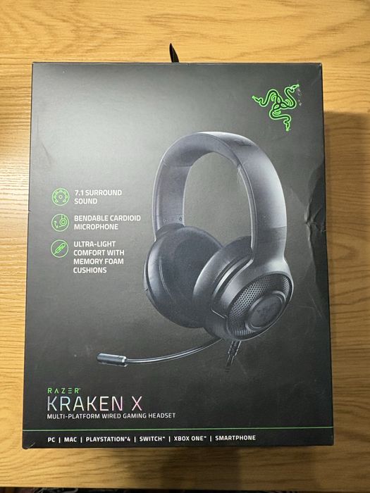 Razer kraken X słuchawki