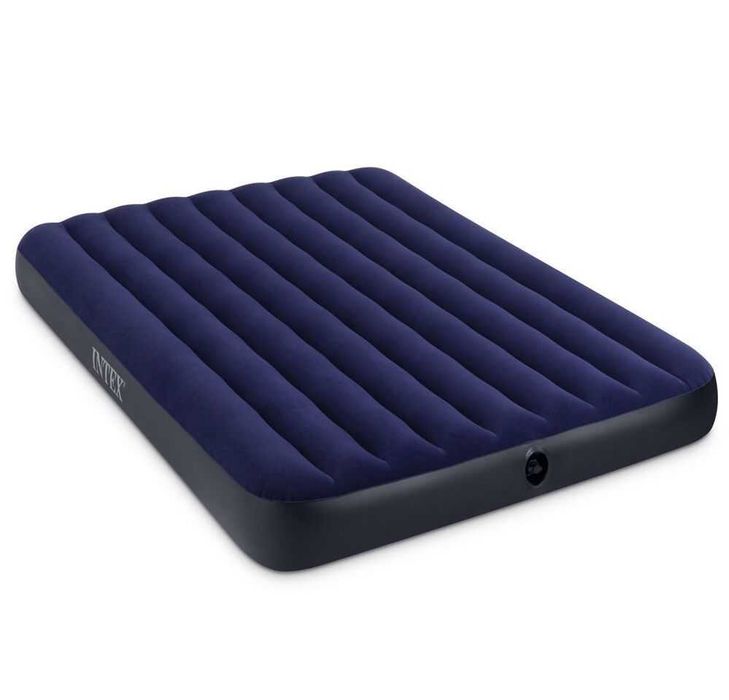 Матрас Intex 152*203*25 см (двоспальний (євро) + насос