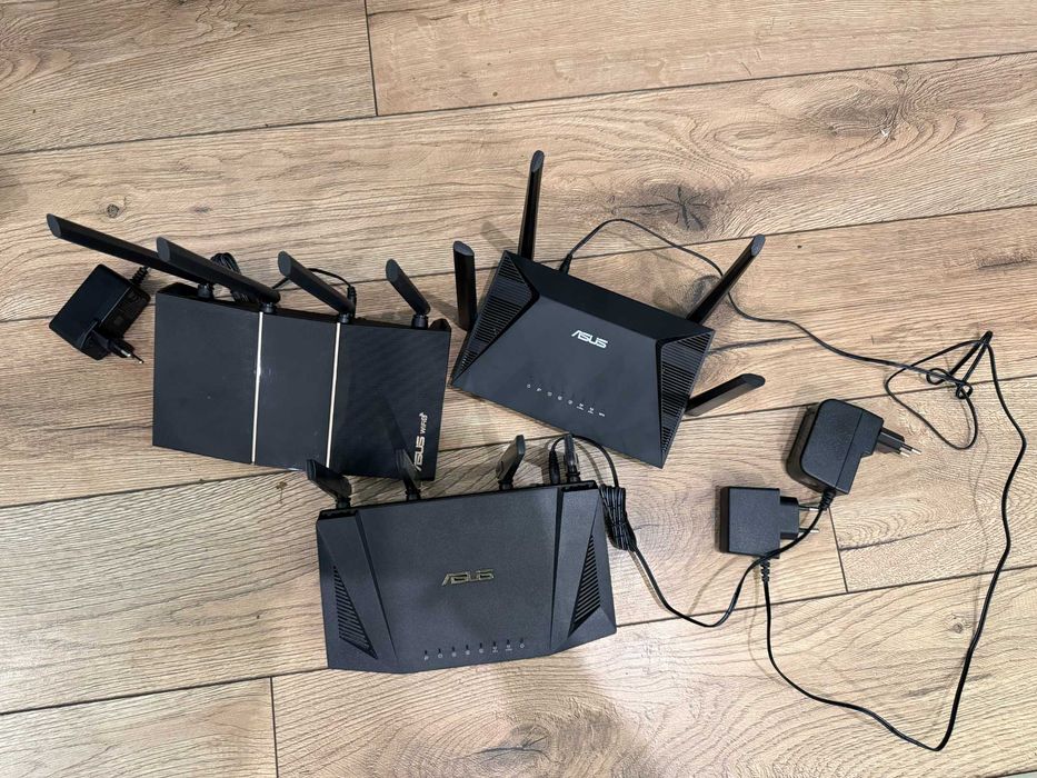 ASUS RT-AX52 + RT-AX57 + RT-AX58U WiFi 6 AiMesh – zestaw 3 routerów