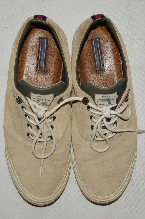 Tommy Hilfiger buty trampki zamszowe korkowa wkładka 44