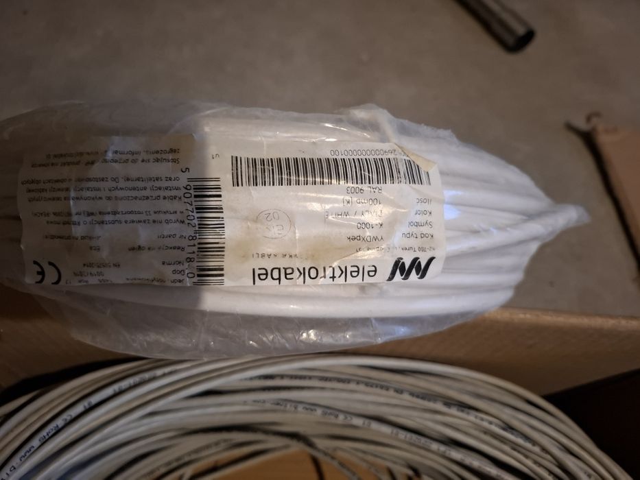 Przewody elektryczne,  skrętka do sieci komputerowe j , kabel  koncentryczny