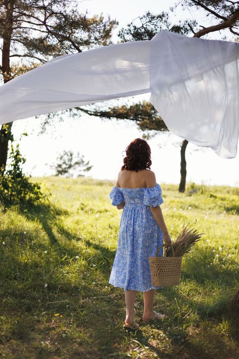 Сукня блакитна розмір L