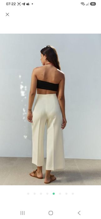 Штани кюлоти zara