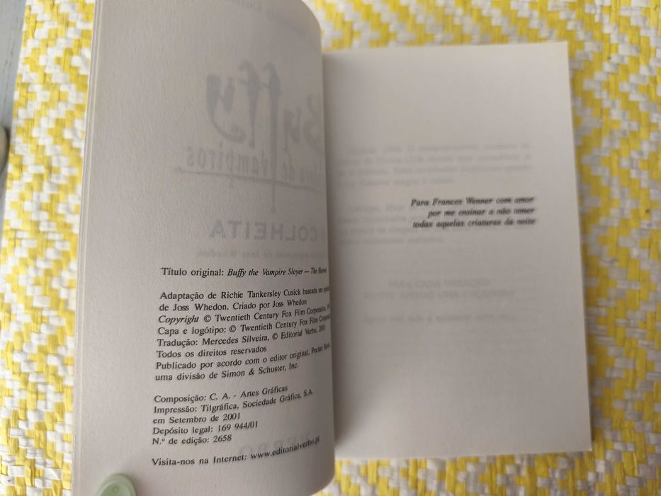 Buffy Caçadora de Vampiros - A Colheita
Richie Tankersley Cusick