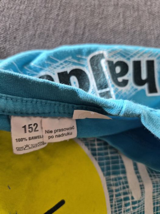 Koszulka dziewczęca z krótkim rękawkiem, używana, rozmiar 152 cm