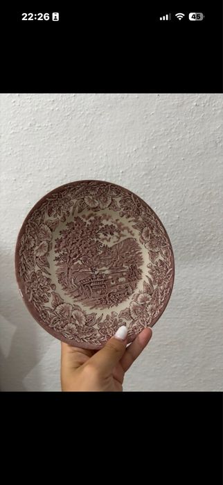 Pratos england ceramica