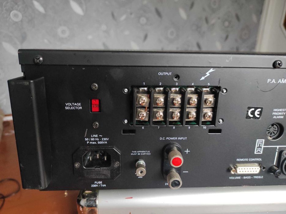 Усилитель P.A. AMPLIFIER AM 2200
