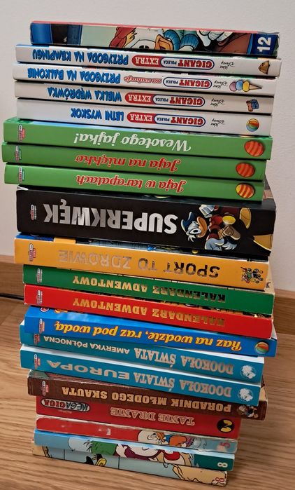 Kaczor Donald komiks gigant mega + gratis