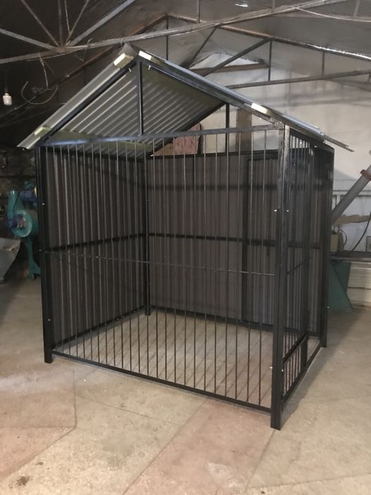 Вольер для собак разборный металоконструкція
