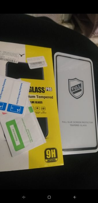 Samsung A36,А37,А56,А57 Защитное Стекло Full Glue Олеофобное Покрытие 9H