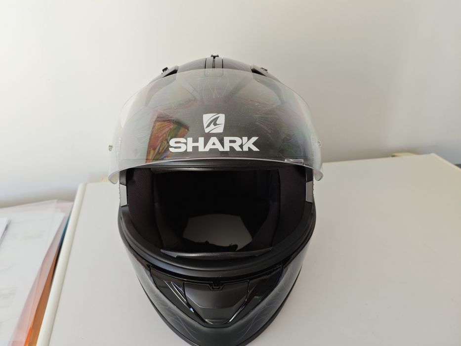 Capacete Shark Ridill Nelum Tamanho S – bom estado