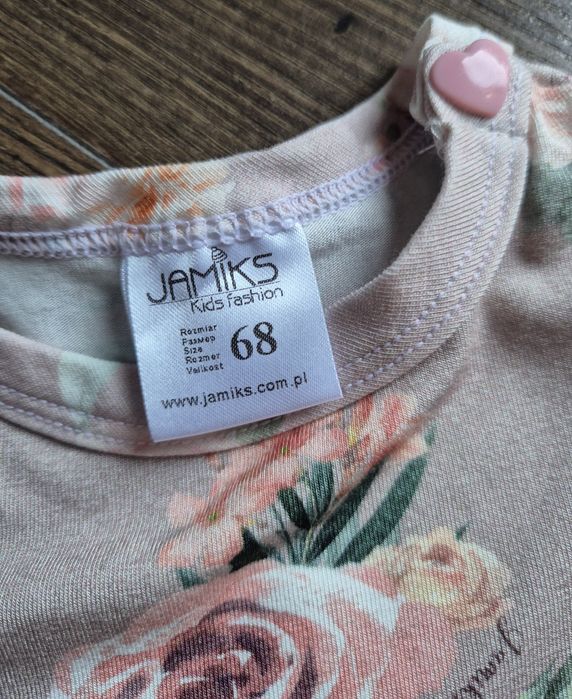 Body i czapeczka bambus 44 Nowe