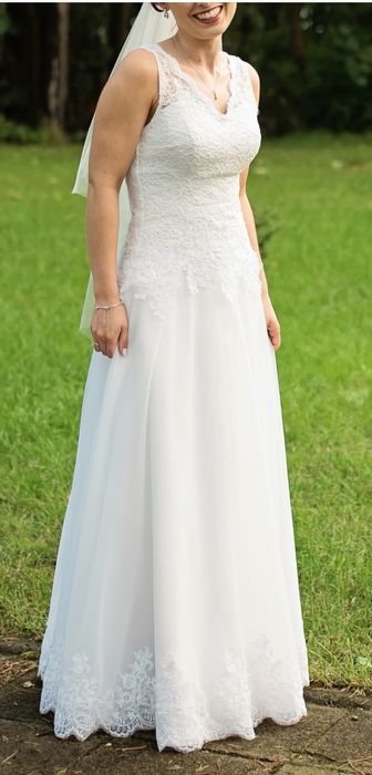 Suknia ślubna Anabelle, ivory 32/34