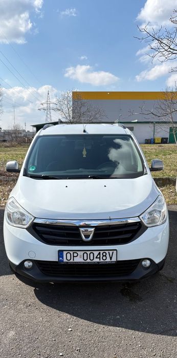Dacia Lodgy 7-os, klima, nowe LPG pełna FVAT23% brak opłaty skarbowej super stan