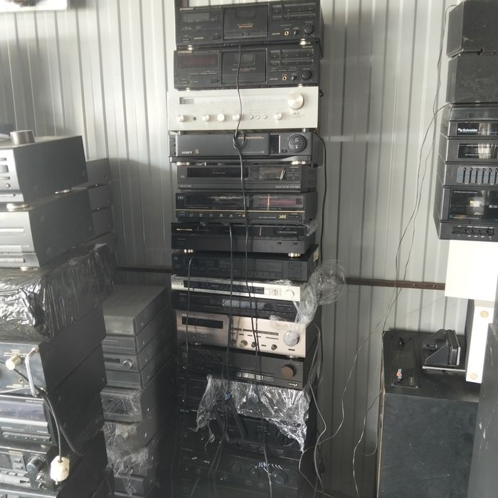 Audio amplituner wzmacniacz CD deck gramofon
