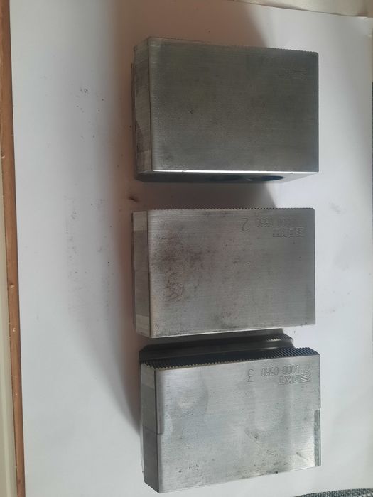 Miękkie szczęki do tokarki cnc