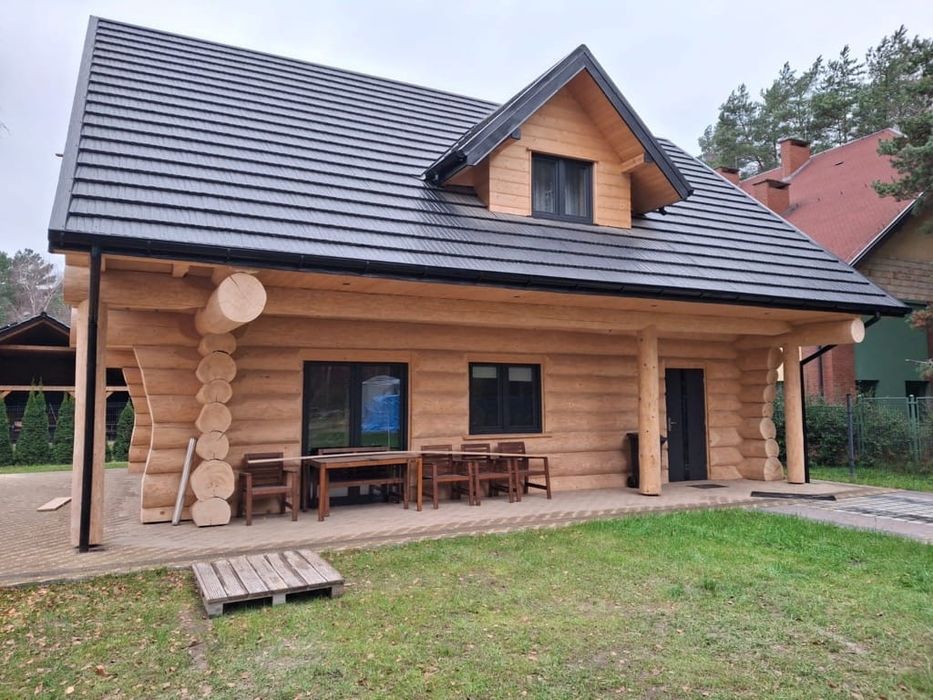 Sprzedam kolejny piękny dom z bali okrągłych świerkowych