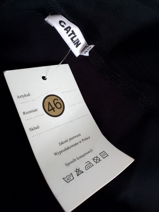 Nowa sukienka z siateczką rozmiar 46 XXL Catlin