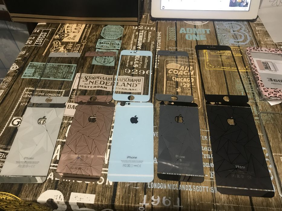 Айфон 5, 6, 7 захисне скло