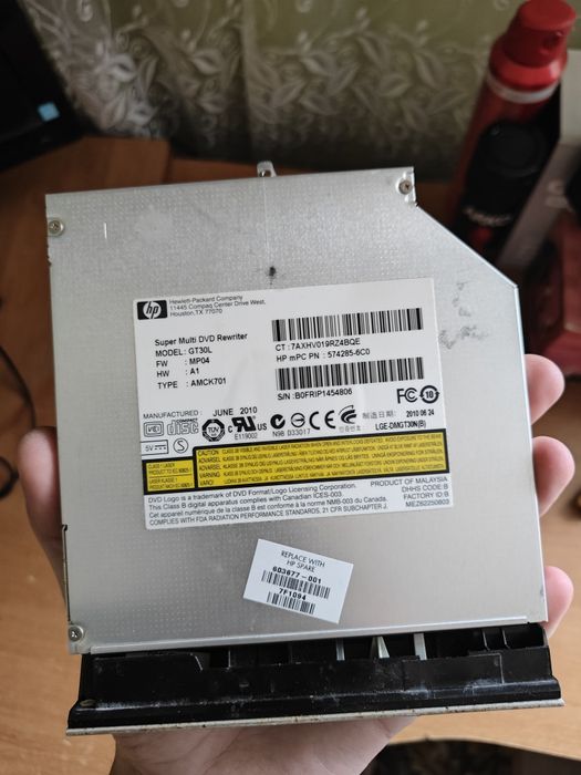 HP pavilion dv6 дисковод
