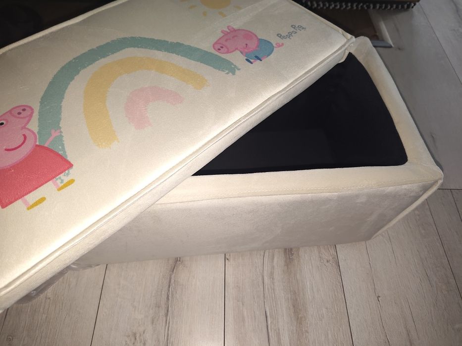 Nowa skrzynia na zabawki Peppa pig roba