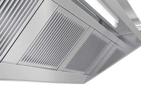Hotte-Coifa aço inox, motor, controlador, filtros e lâmpada JÁ COM IVA