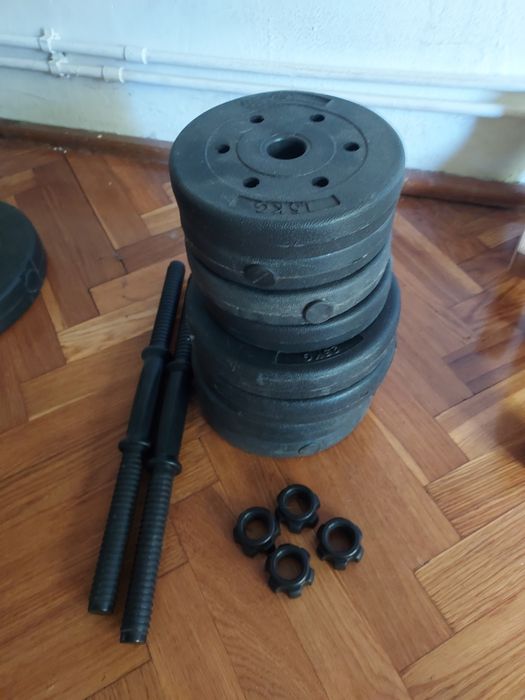 ciężary do nakładania 1.5kg oraz 2.5kg