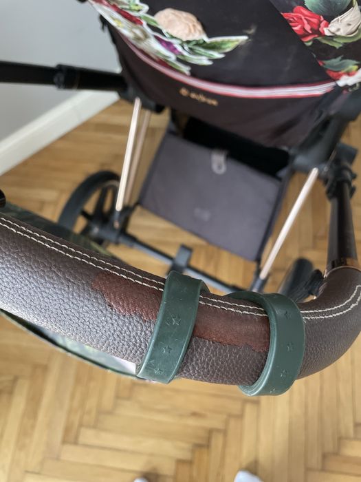 Spacerówka i rama Cybex Priam Blossom Rose Gold