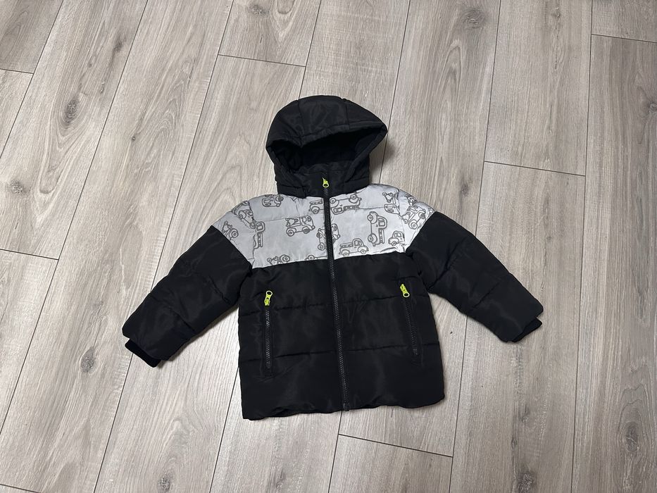 Куртка демисезонная весенняя непромокаемая на флисе Name it 104-110